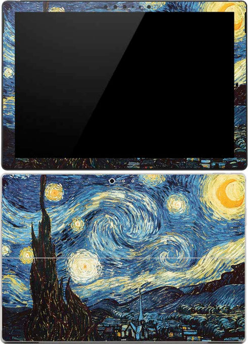 Vincent Van Gogh The Starry Night Surface Pro 4 Skin